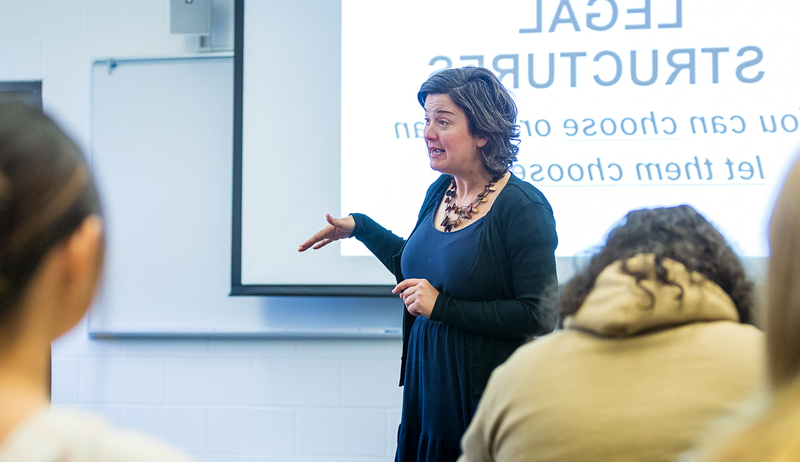 Dr. Osborn Teaching in Class